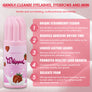 Strawberry-flavored whipped lash shampoo - MUA Lashes Collections