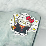 Halloween Hello Kitty Bandage Acrylic Eyelash Tiles