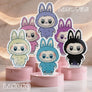 Labubu eyelash tile magnets