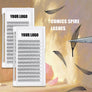 New Anime Tower Spire Premade Eyelash Fans