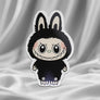 Labubu eyelash tile magnets