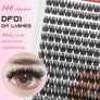 DF01 cluster DIY lashes Kit - 144 clusters - MUA Lashes Collections