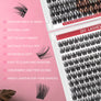DF01 cluster DIY lashes Kit - 144 clusters - MUA Lashes Collections