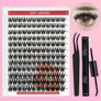 DF01 cluster DIY lashes Kit - 144 clusters - MUA Lashes Collections