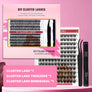 DF01 cluster DIY lashes Kit - 144 clusters - MUA Lashes Collections