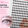 DF03 cluster DIY lashes Kit - 144 clusters
