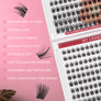DF03 cluster DIY lashes Kit - 144 clusters