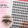 DF02 cluster DIY lashes Kit - 144 clusters - MUA Lashes Collections