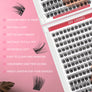 DF02 cluster DIY lashes Kit - 144 clusters - MUA Lashes Collections