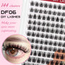 DF06 cluster DIY lashes Kit - 144 clusters - MUA Lashes Collections