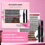 DF08 cluster DIY lashes Kit - 144 clusters - MUA Lashes Collections