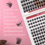 DF10 cluster DIY lashes Kit- 144 clusters