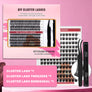 DF10 cluster DIY lashes Kit- 144 clusters