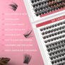DF14 cluster DIY lashes Kit - 144 clusters - MUA Lashes Collections
