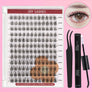 DF15 cluster DIY lashes Kit - 144 clusters - MUA Lashes Collections