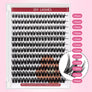 DF16 cluster DIY lashes Kit - 108clusters - MUA Lashes Collections