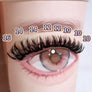 DF16 cluster DIY lashes Kit - 108clusters - MUA Lashes Collections