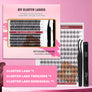 DF20 cluster DIY lashes Kit - 144 clusters - MUA Lashes Collections
