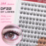 DF22 cluster DIY lashes Kit - 144 clusters - MUA Lashes Collections