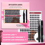 DF23 cluster DIY lashes Kit - 144 clusters - MUA Lashes Collections