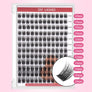 DF24 cluster DIY lashes Kit - 144 clusters - MUA Lashes Collections