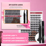 DF27 cluster DIY lashes Kit - 144 clusters - MUA Lashes Collections