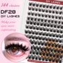 DF28 cluster DIY lashes Kit - 144 clusters - MUA Lashes Collections