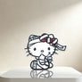 Halloween Hello Kitty Bandage Acrylic Eyelash Tiles
