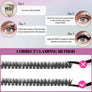 DF06 cluster DIY lashes Kit - 144 clusters - MUA Lashes Collections