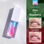 Two-color fruity temperature-changing lip oil