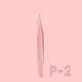 Stainless steel tweezers for eyelash extension