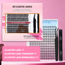 SH06 cluster DIY lashes Kit - 168 clusters - MUA Lashes Collections