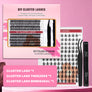 SH10 cluster DIY lashes kit - 120 clusters - MUA Lashes Collections