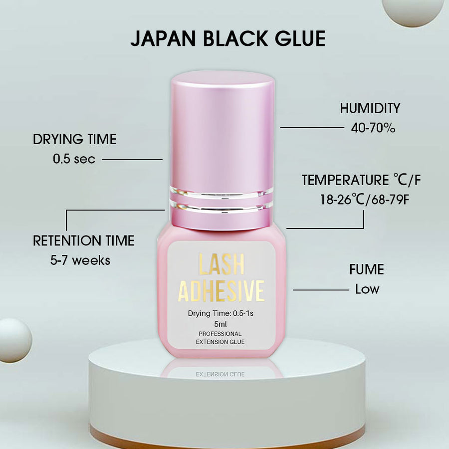 1-2s Black Korean Glue 5ml