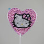 Hello Kitty Handheld Sparkling Diamond Makeup Grafting Professional Mirror