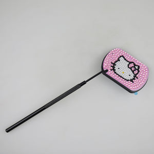 Hello Kitty Handheld Sparkling Diamond Makeup Grafting Professional Mirror