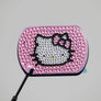 Hello Kitty Handheld Sparkling Diamond Makeup Grafting Professional Mirror