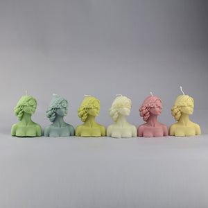 Blindfolded girl Soy Wax Candle - MUA Lashes Collections