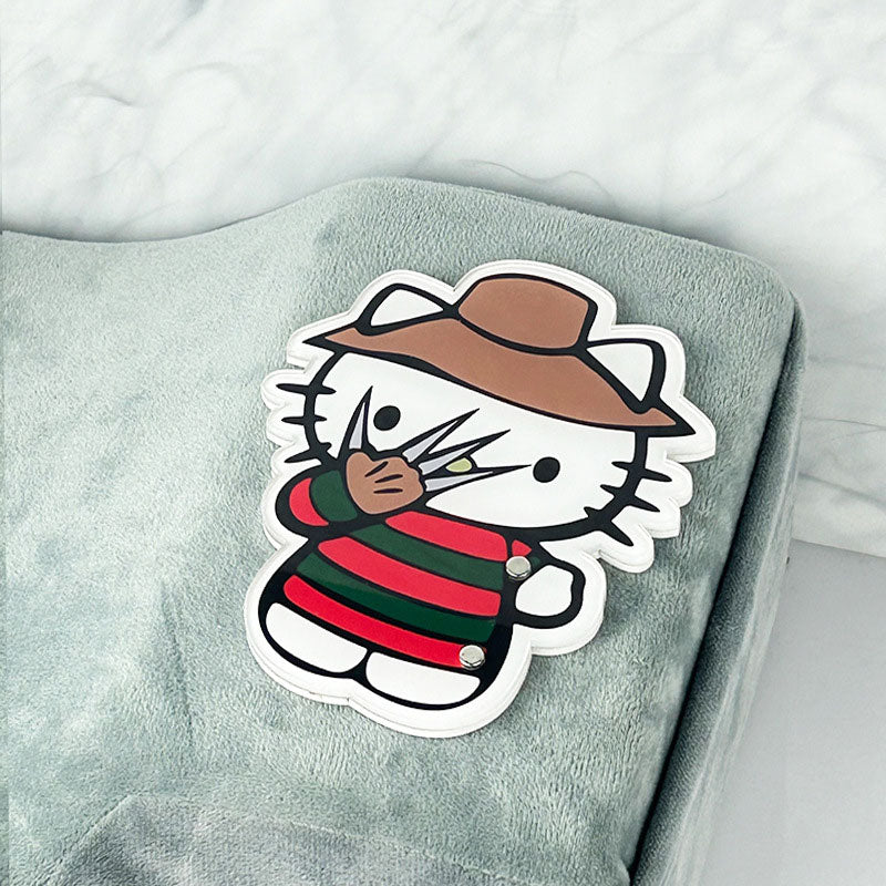 Halloween Hello Kitty Bandage Acrylic Eyelash Tiles