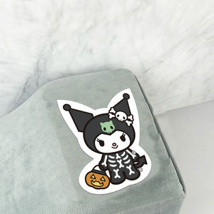 Halloween Hello Kitty Bandage Acrylic Eyelash Tiles