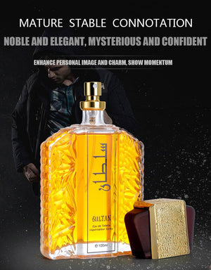 Men perfume gold bottle for sale 100ml - MUA Lashes Collections