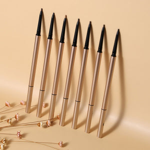 Ultra-fine, smooth and long-lasting rose gold tube eyebrow pencil