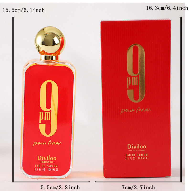 Famous arabic men perfume 9pm men Blue bottle - MUA Lashes Collections