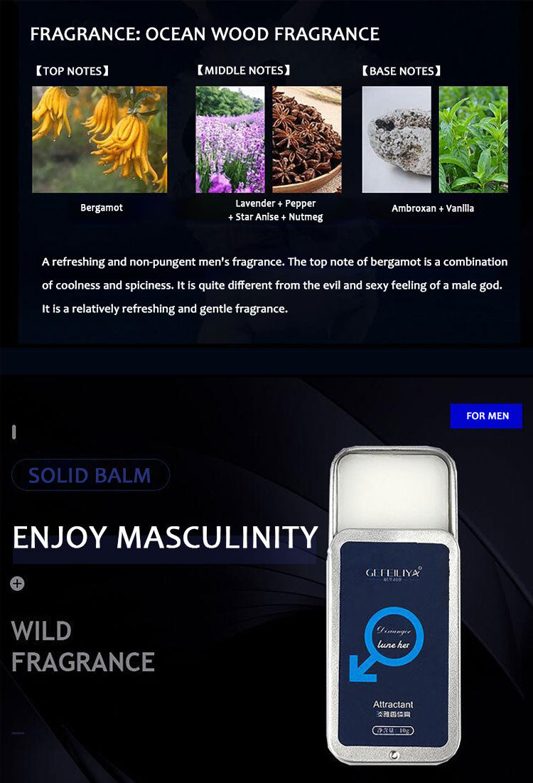Women's Floral and Fruity Freshness solid balm perfume - MUA Lashes Collections