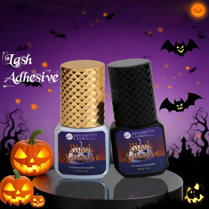 Halloween special label grafting eyelash glue waterproof and non-irritating