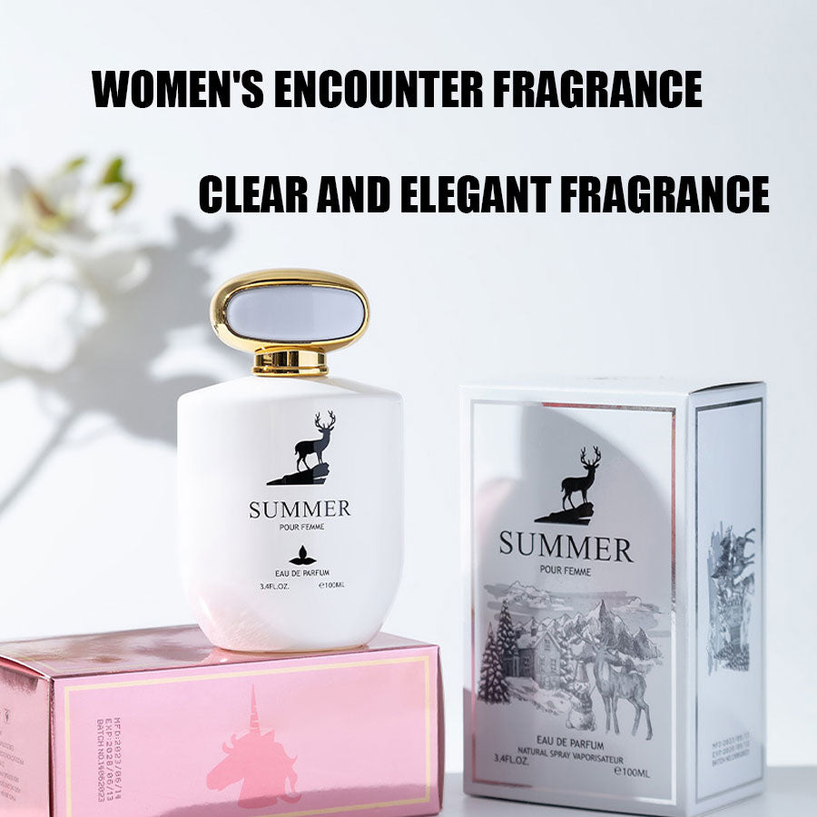Women perfume fresh scent Black bottle 100ml