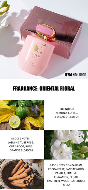 Women perfume fresh scent Black bottle 100ml