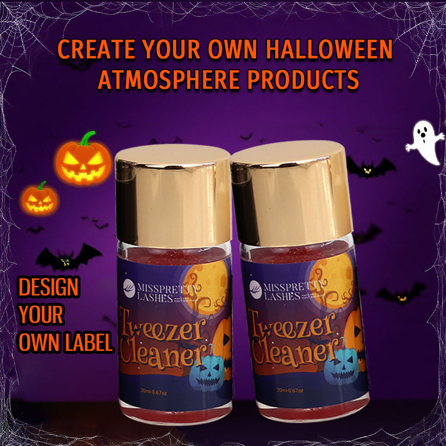 Halloween Special Label Tweezers Cleaning Water