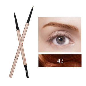 Ultra-fine, smooth and long-lasting rose gold tube eyebrow pencil