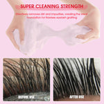 Strawberry-flavored whipped lash shampoo - MUA Lashes Collections